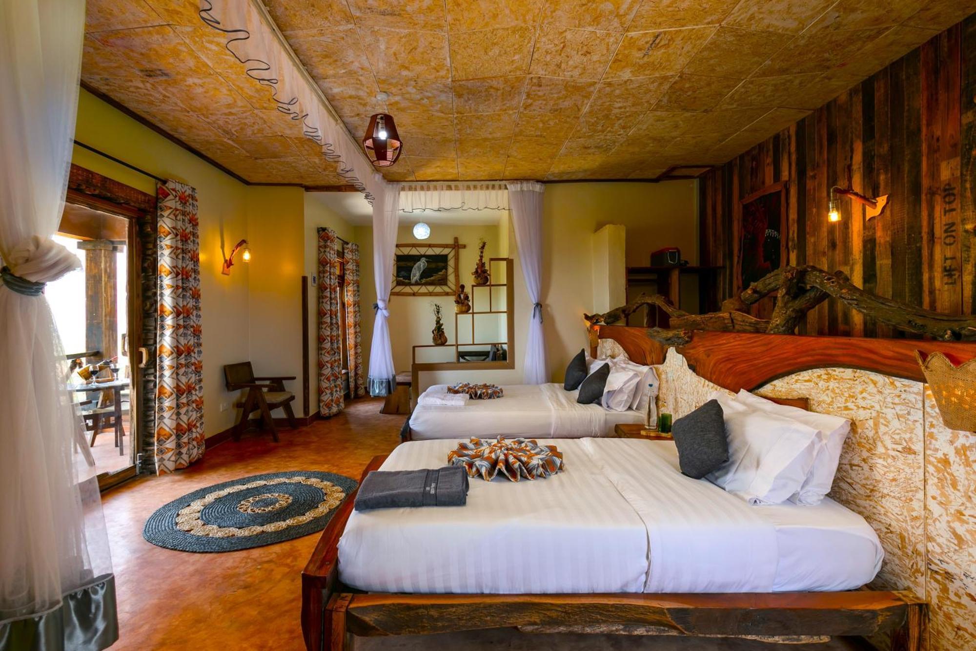 Bakijurura Kigarama Wilderness Lodge Mburo מראה חיצוני תמונה