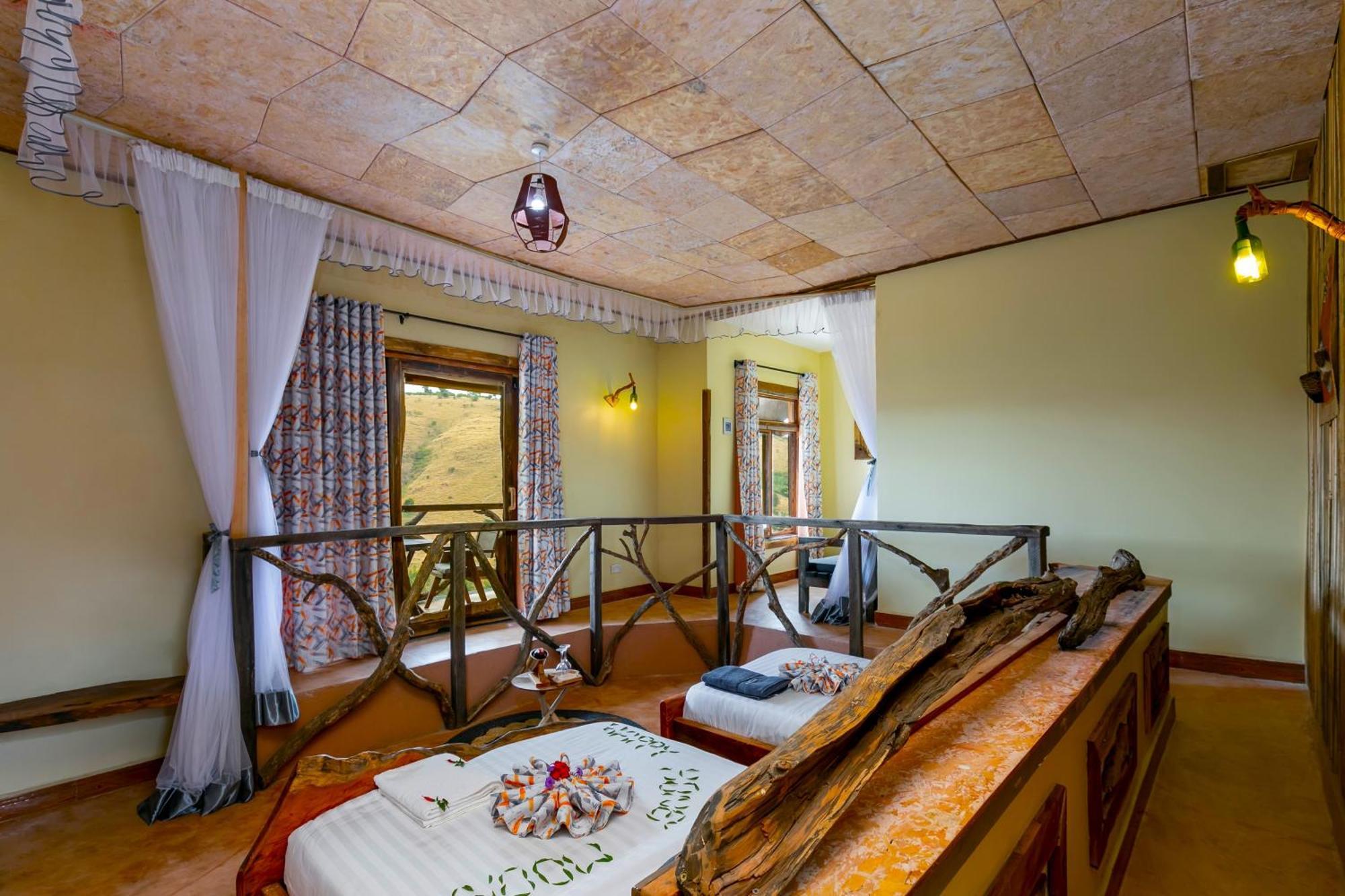 Bakijurura Kigarama Wilderness Lodge Mburo מראה חיצוני תמונה